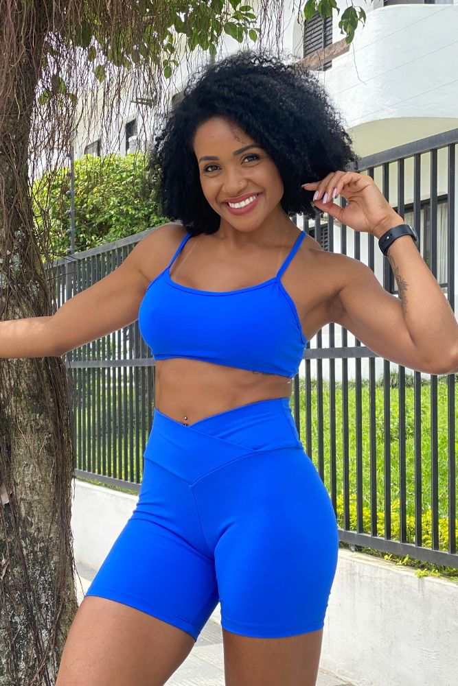 BERMUDA FEMININA MEL AIR STRETCH - JO FITNESS