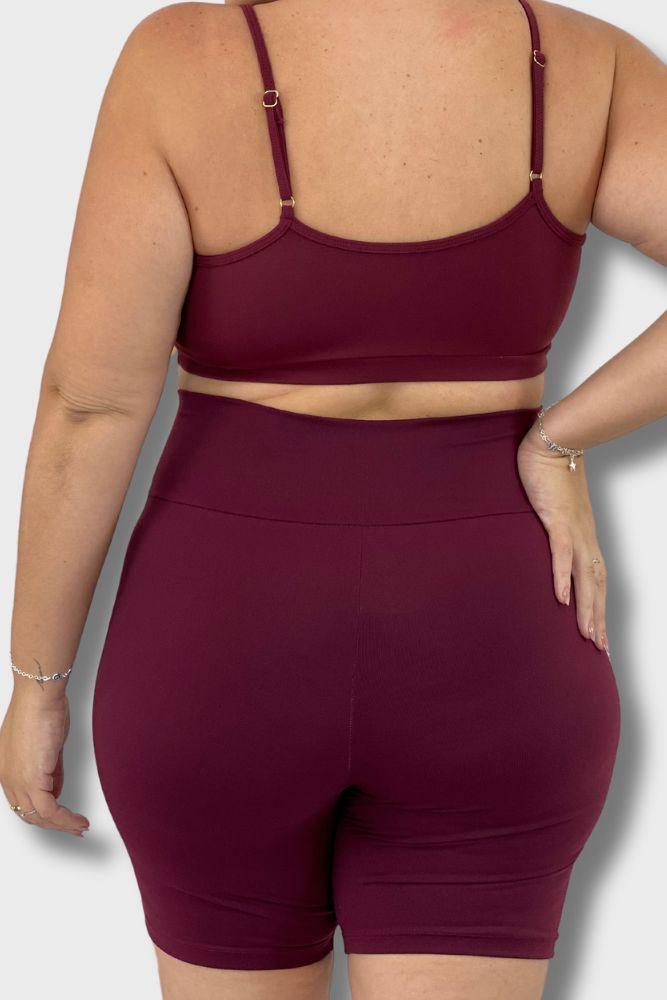 BERMUDA MEL PLUS SIZE AIR STRETCH - JO FITNESS