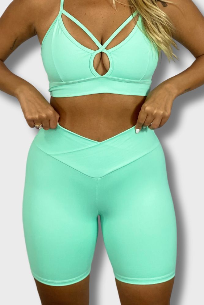 BERMUDA FEMININA MEL AIR STRETCH - JO FITNESS