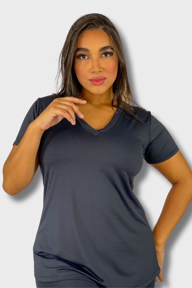 BLUSA CAMILA DRY FIT FEMININA - JO FITNESS