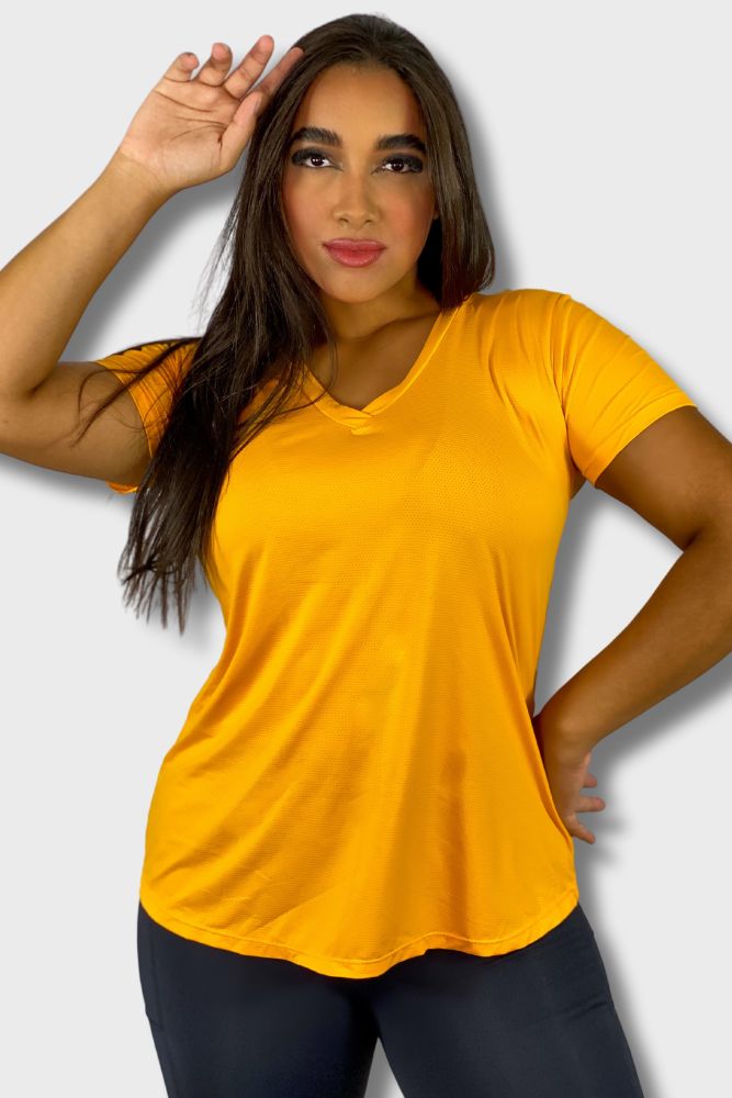 BLUSA DRY FIT CAMILA PLUS SIZE - JO FITNESS