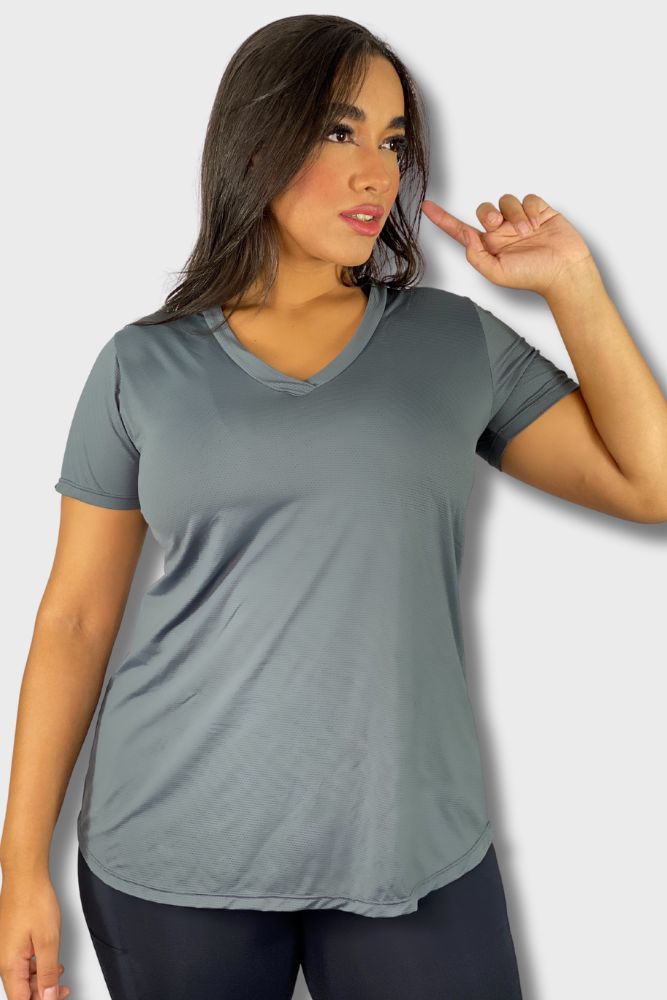 BLUSA CAMILA DRY FIT FEMININA - JO FITNESS