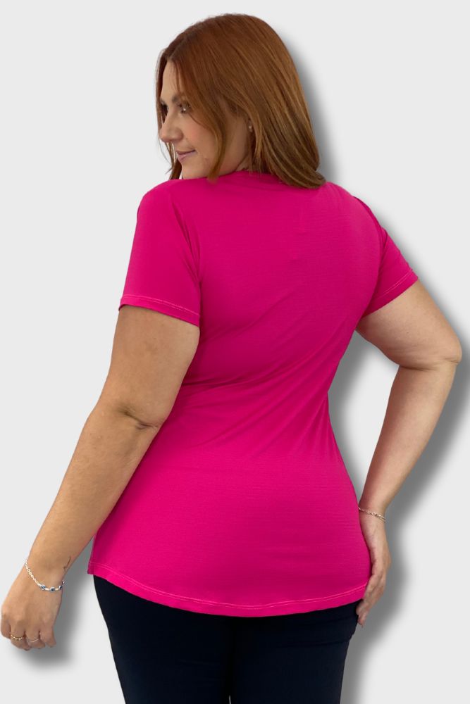 BLUSA DRY FIT CAMILA PLUS SIZE - JO FITNESS