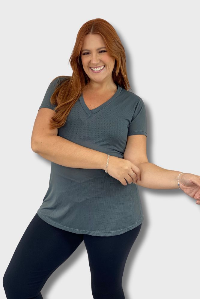 BLUSA DRY FIT CAMILA PLUS SIZE - JO FITNESS