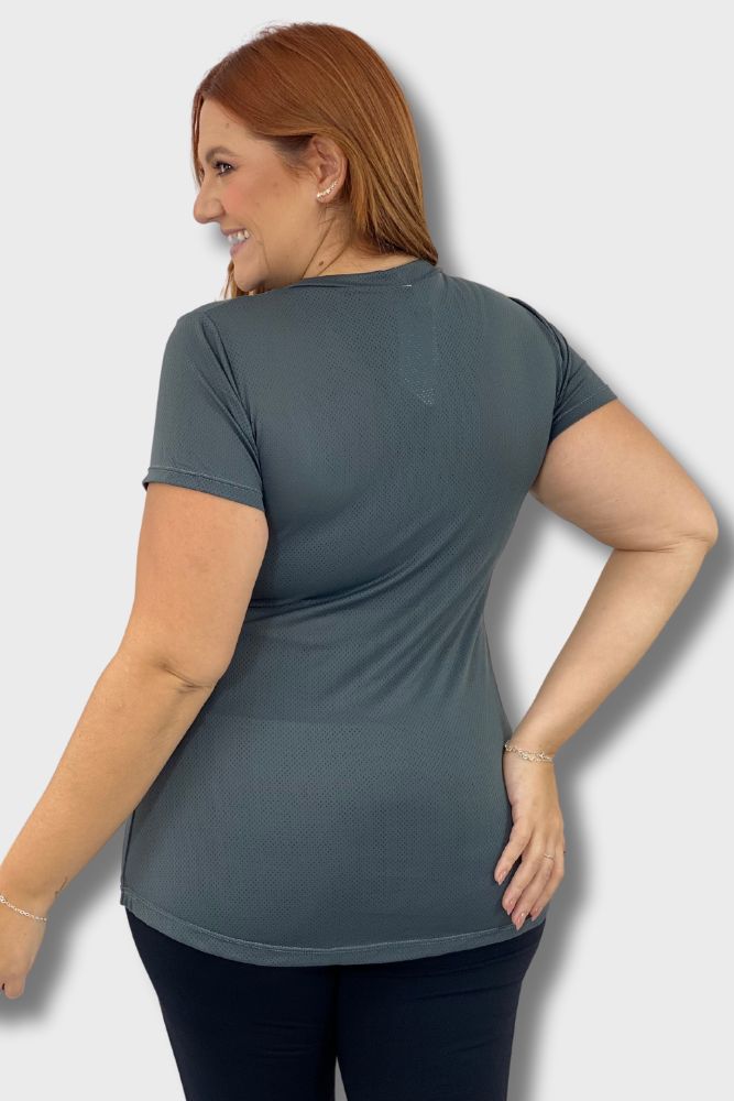 BLUSA DRY FIT CAMILA PLUS SIZE - JO FITNESS