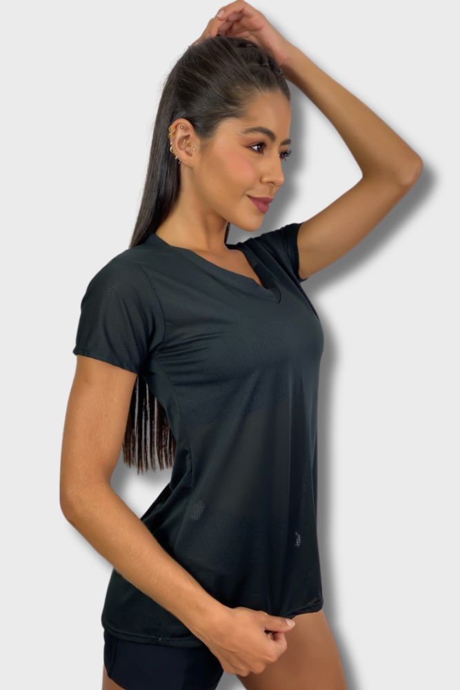 BLUSA CAMILA DRY FIT FEMININA - JO FITNESS