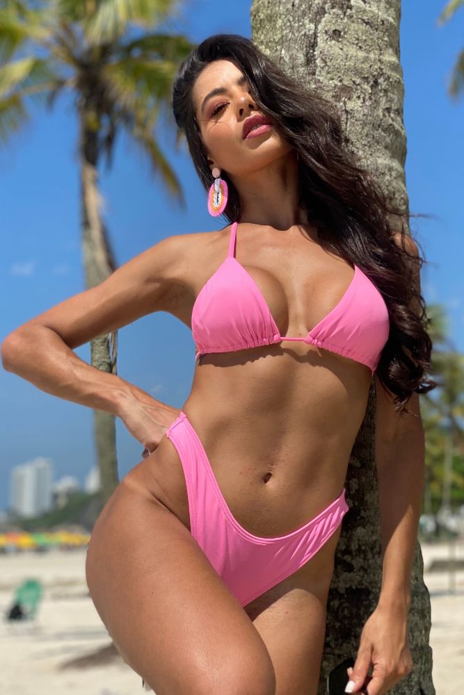 CALCINHA JESSICA FIO DUPLO POLIAMIDA - JO FITNESS