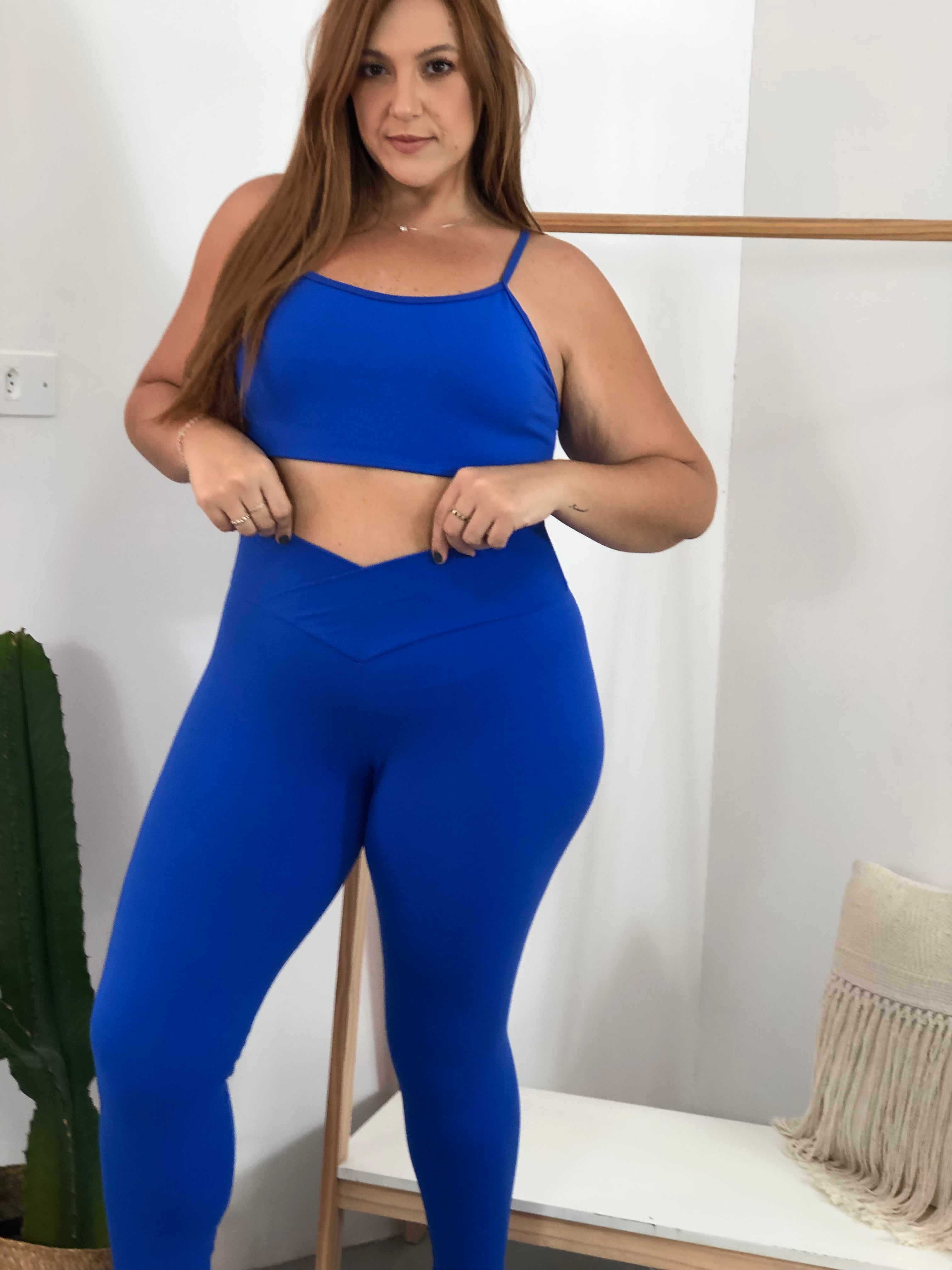 LEGGING AIR STRETCH PLUS SIZE - JO FITNESS